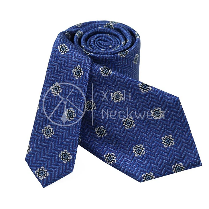 Flower Print Tie